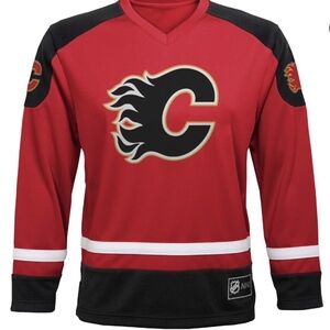 Calgary Flames Youth L XL jersey